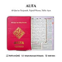 Gambar Alquran Tajwid AUFA A6 Resleting Terjemah Al-Quran muslimah dompet - Merah dari Toko Alida Jakarta Kota Administrasi Jakarta Selatan 5 Tokopedia