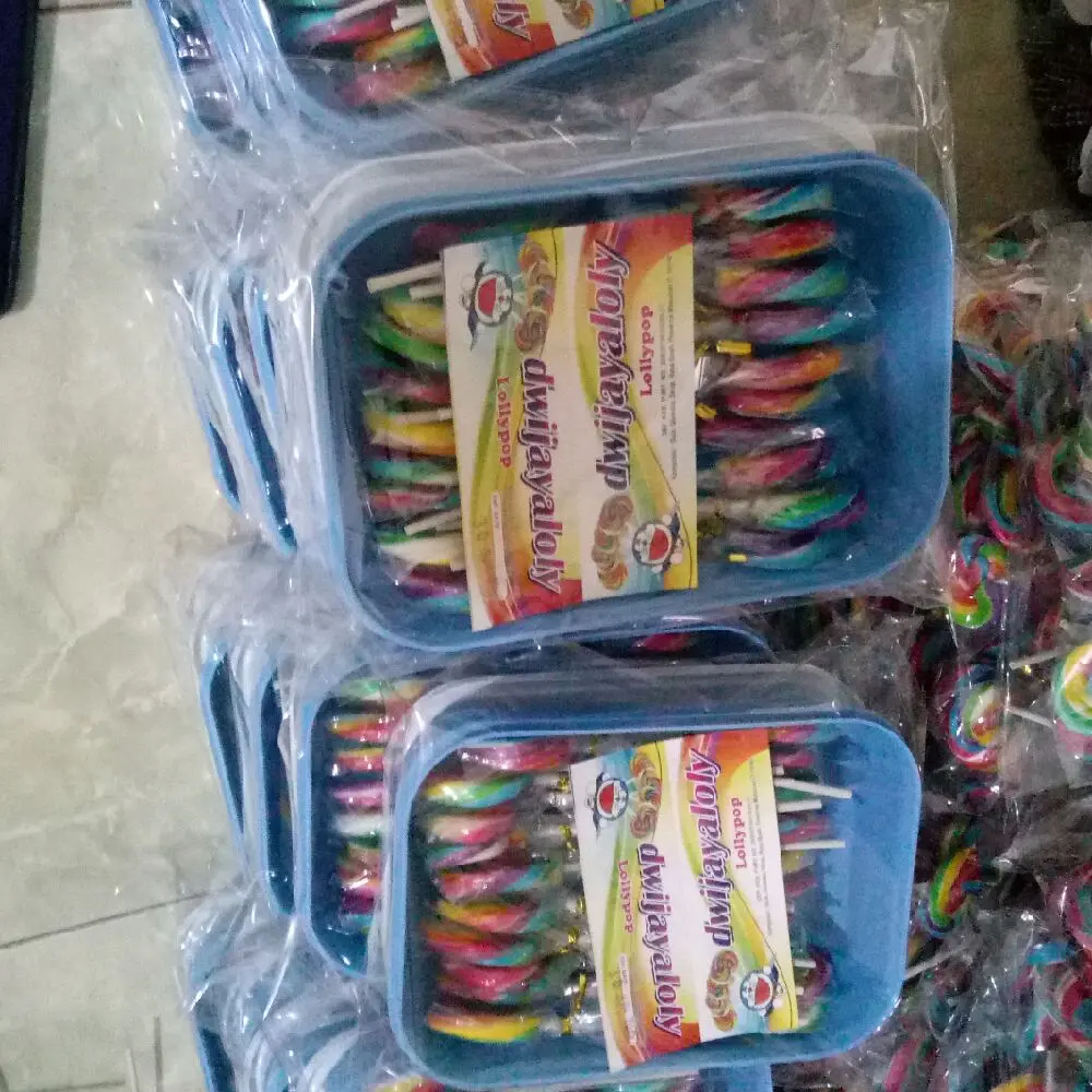 permen lolipop isi 20 pcs berhadiah kotak makan