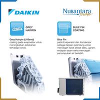 Gambar AC DAIKIN FTKH60YV14 - ALPHA INVERTER 2.5PK / 2,5 PK NUSANTARA PRESTIGE dari JayaElektrindo Kota Bekasi 3 Tokopedia