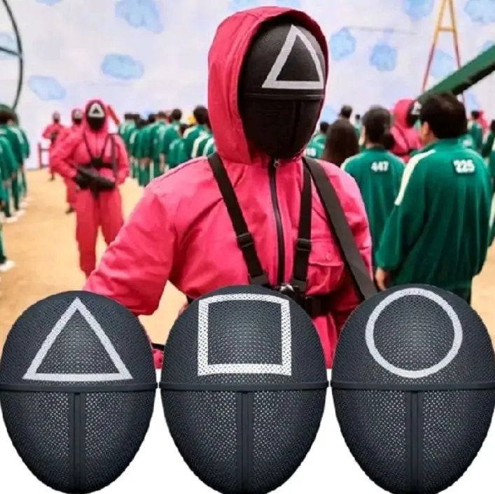 Topeng Squid Game Cosplay Maks 1