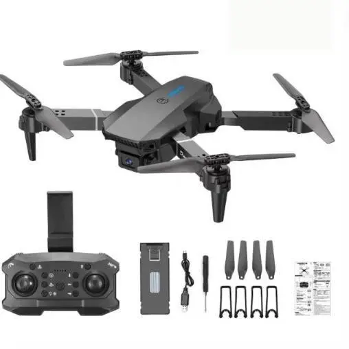 Hot Selling E88 Pro Drone 4K HD Camera Mini Quadcopter WiFi FPV Dron Headless Mode Remote Control E525 Foldable Drone E88 1