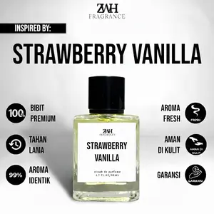 Ziwah Parfum Inspired Strawberry Vanilla 50ml - 30ml Wangi Tahan Lama 24 Jam Kualitas Premium