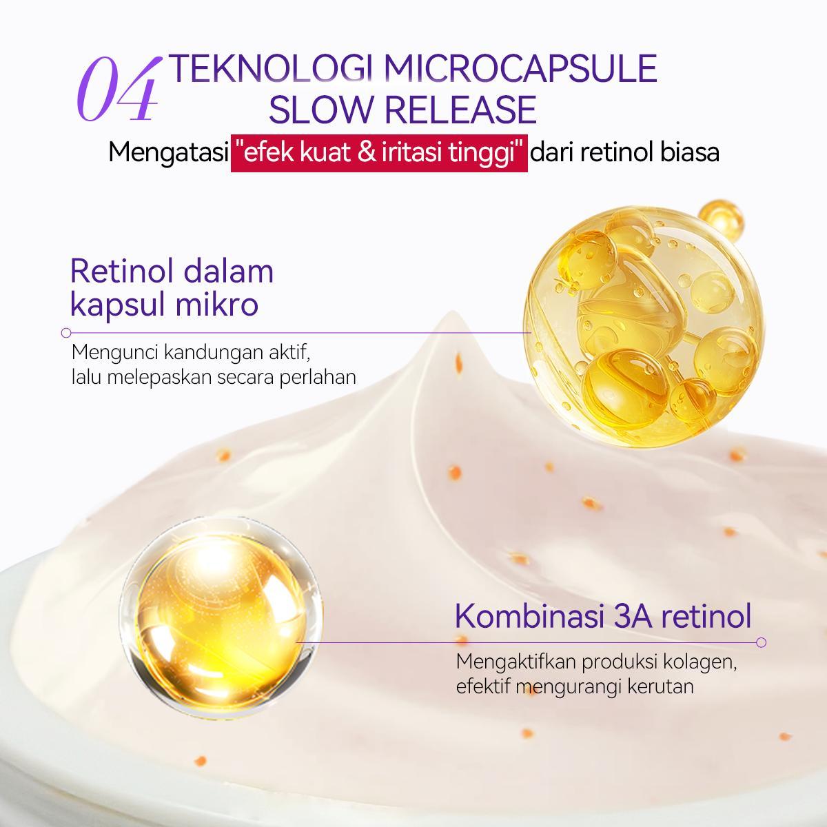 [LIVE] [RETSERIES] [BUY 2 GET 6] LANBENA Duo Retinol & VItamin C Cream 30g | Anti-Aging & Repair Kulit | Ceramides Peptide Mencerahkan Melembapkan Mengurangi Kerutan