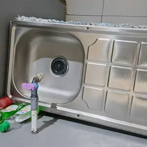 BAK CUCI PIRING UKURAN 76 CM TEBAL BAGUS ANTI KARAT STAINLESS KG-76