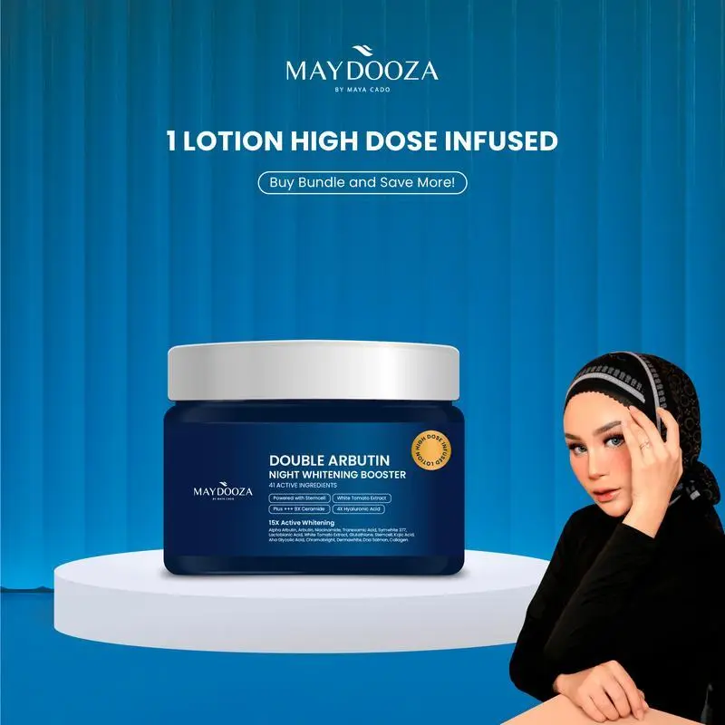 Maydooza - Body lotion Infused Whitening 15x Active Whitening + 41x Active Ingredients Hughes Dose Infused Lotion