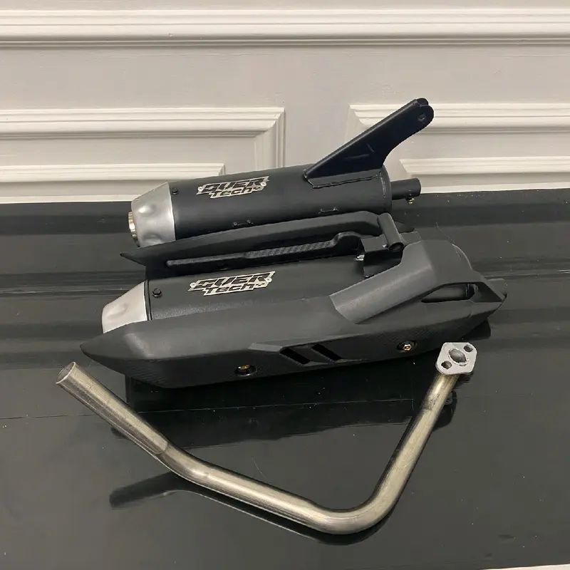 Knalpot Original Over Tech Suara Full Bass Gerung Adem/ulem Beat Vario Pcx Nmax Aerox Mio Scoopy Foto Kendaraan Motorcycle Tempat Tameng knalpot adem ngebass beat fi 0