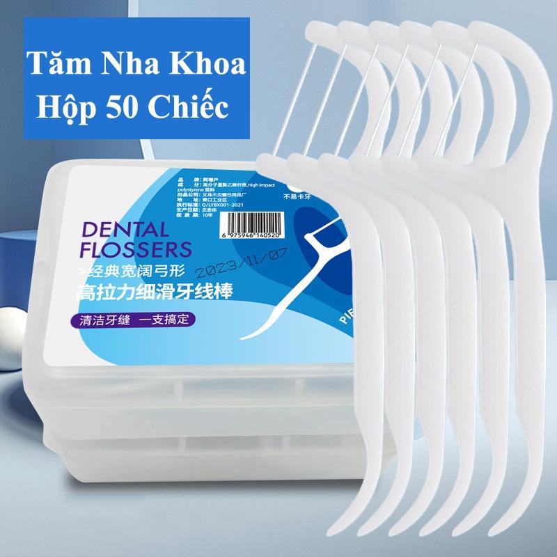 Combo 15 Hộp Tăm Chỉ Nha Khoa Tiệt Trùng Vệ Sinh Kẽ Răng Chuyên Dụng Sợi Nylon Nhựa Y Tế Sáp Hương Liệu Dùng Mỗi Ngày Giúp Răng Miệng Sạch Sẻ Răng Chắc Khỏe Miệng Không Hôi