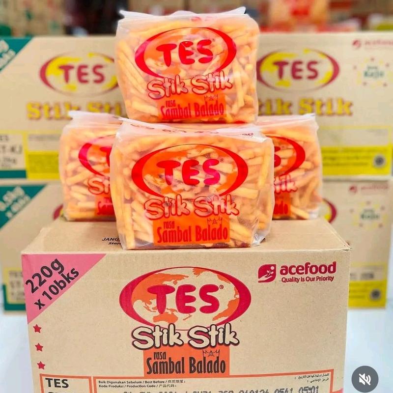 TES STIK BALADO Dan JAGUNG BAKAR Enak Gurih Cruncy isi 200gr HALAL Dan BPOM Cemilan Pedas Camilan 0