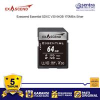 Gambar Exascend Silver Series SDXC 64GB Essential UHS-I 170Mbps V30 Memory Card dari Sentra Digital Kota Surabaya 4 Tokopedia