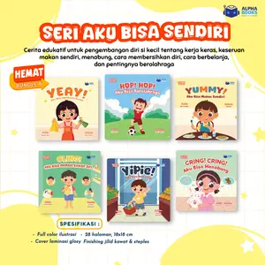 Buku Cerita Anak- Seri Aku Bisa Sendiri (Berisi Cerita Edukatif Untuk Pengembangan Diri si Kecil) - Penerbit Alphabooks