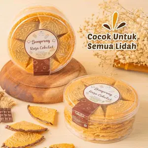 Loves Semprong Kue Kering Rasa Cokelat /  Chocolate Makanan Ringan Cemilan Enak Renyah Food