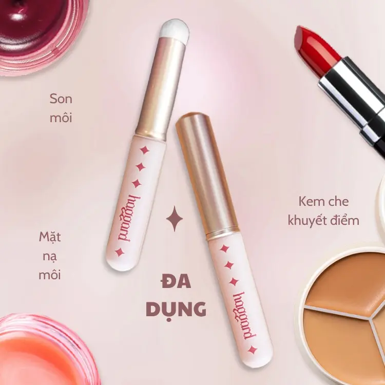 [Quà tặng] haggard Cọ Tán Đa Dụng Đầu Tròn Haggard Trang Điểm Women Cosmetic Mỹ Phẩm Nữ 3