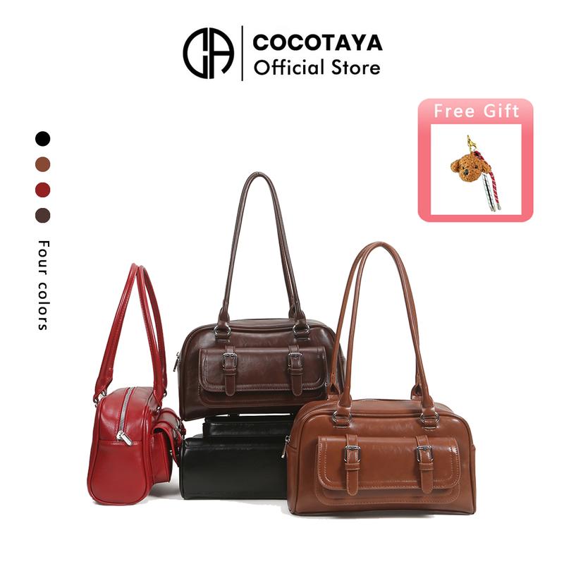 COCOTAYA Florra Bag Túi Sức Chứa Lớn, Thời Trang, Tinh Tế, Cao Cấp, Thường Ngày, Túi Đeo Vai Dễ Phối Đồ