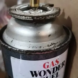 Adaptor Refill Tabung Gas Nozzle Pengisi Konektor Alat Transfer Isi Ulang Kaleng Kompor Camping Portable Refill Valve Butane Can Safe Switchin Brass