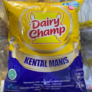 DAIRY CHAMP KRIMER KENTAL MANIS BERAT 2,5 KG Milk Lezat Susu Minuman Food