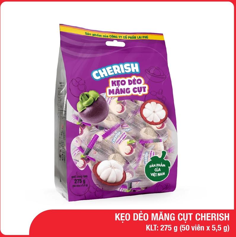 Kẹo Dẻo Măng Cụt Cherish 275G