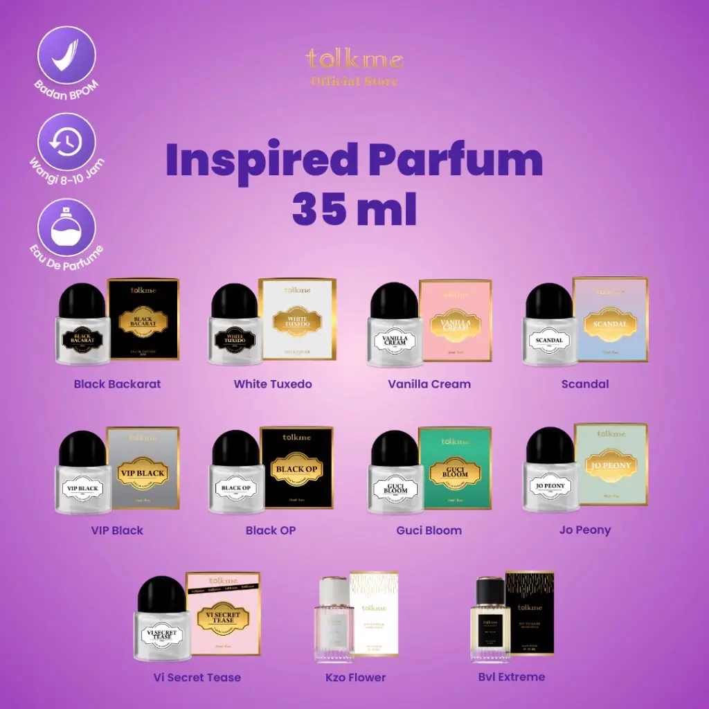 ￼Talkme Eau De Parfume 35ml Inspired (New Packaging)