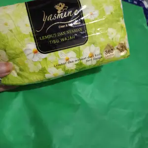 Yasmine Tisu 10 PACK 360 helai 3 ply Lembut Kuat & Tidak Robek Aman untuk Kulit Sensitif Kualitas Tinggi Harga Promo Murah Gratis Ongkir Bisa COD Tisu Wajah & Dapur - Sheets