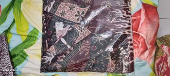 Product Review of Aywears - Set couple pasangan BURGUNDY kebaya brukat kurung malika dan rok songket dan kemeja battik pasanga.  Kondangan Wanita Pesta from m**h 2