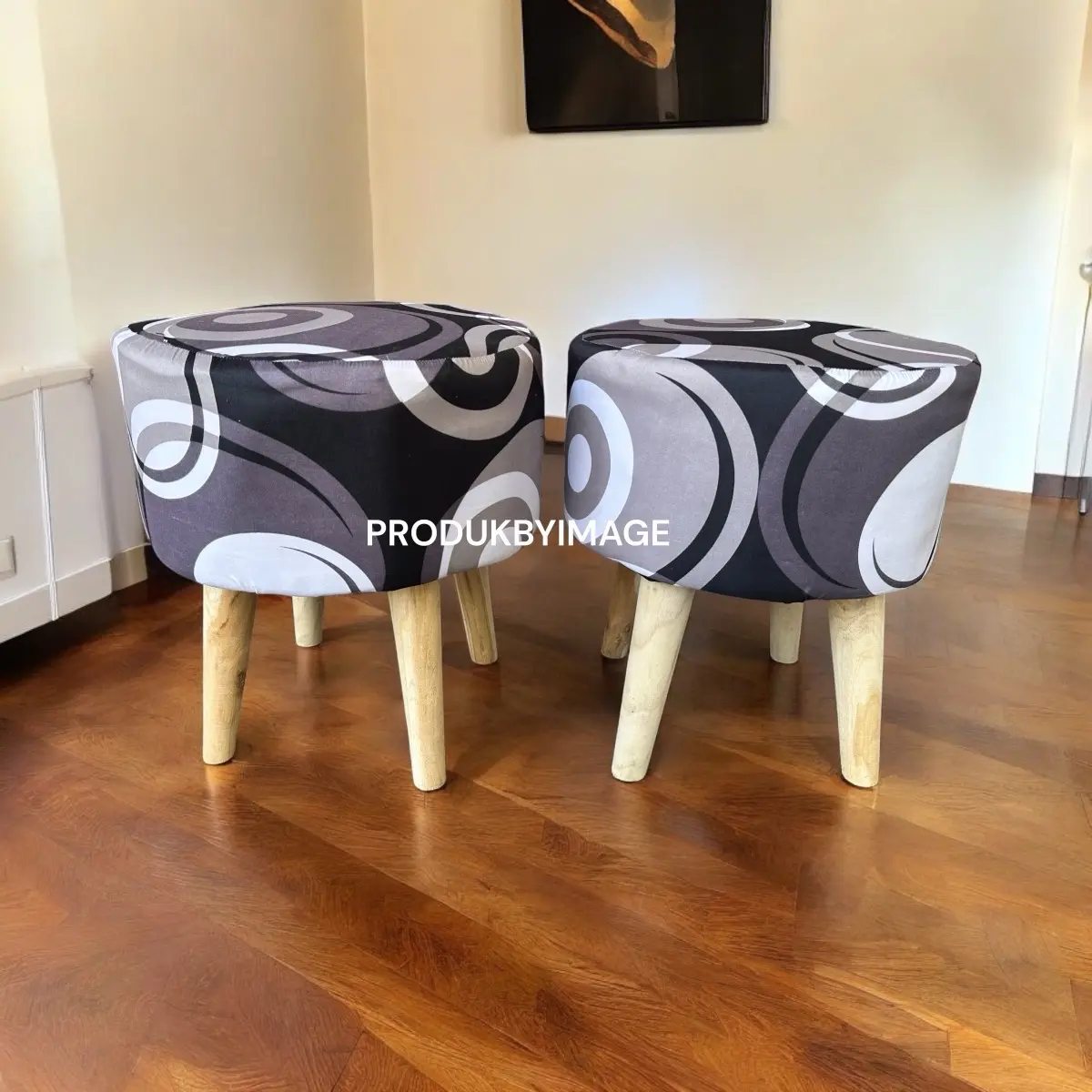 KURSI STOOL KAYU BELI 1 DIKIRIM 2 KURSI MOTIF