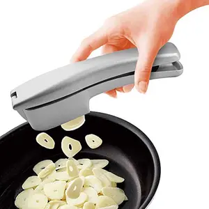 Pengirisan Bawang Putih Merah Penghancur Pengupas Sweeten Garlic Presser Crusher