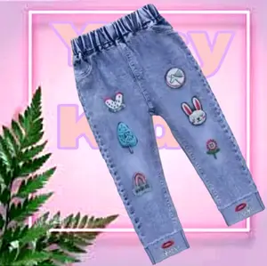 Celana Jeans Anak Cewek Motif Terbaru Umur 1-9 Tahun - Fashion Trendy Viral