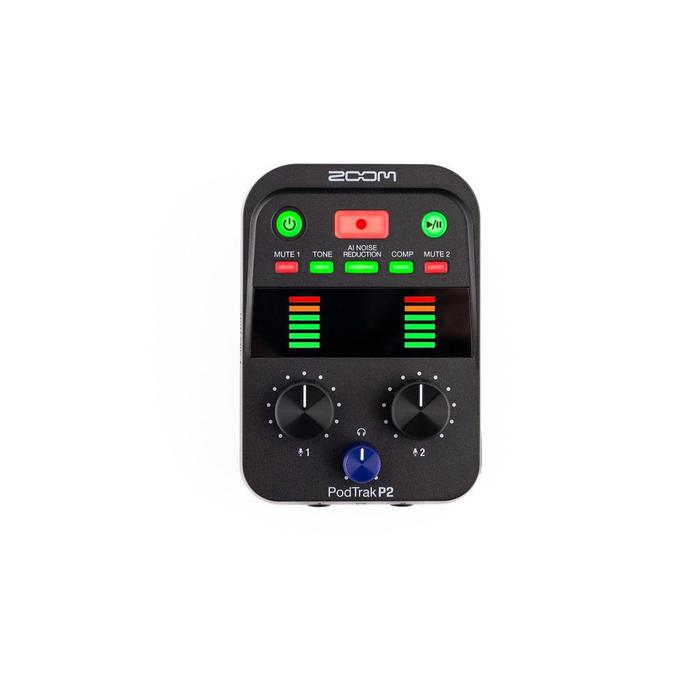 Gambar [BUNDLE] Zoom Podcast Podtrack P2 + 2 Pcs Mic Pack ZUM-2PMP dari Zoom Official Store Kota Administrasi Jakarta Barat Tokopedia