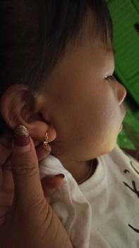 Product Review of Anting Ukir Uler Bayi dan Anak 1/4 Gram dan 1/2 Gram from h**n 0