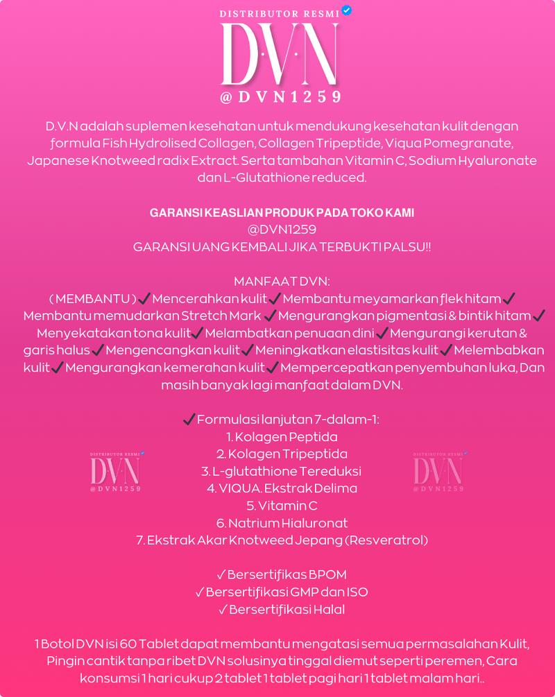 Product Introduction of Dvn Kolagen Asli | Dvn Collagen Original | Store Dvn Original, Aman Untuk Semua Jenis Kulit Bpom collagen  dvn  flek  hitam 4