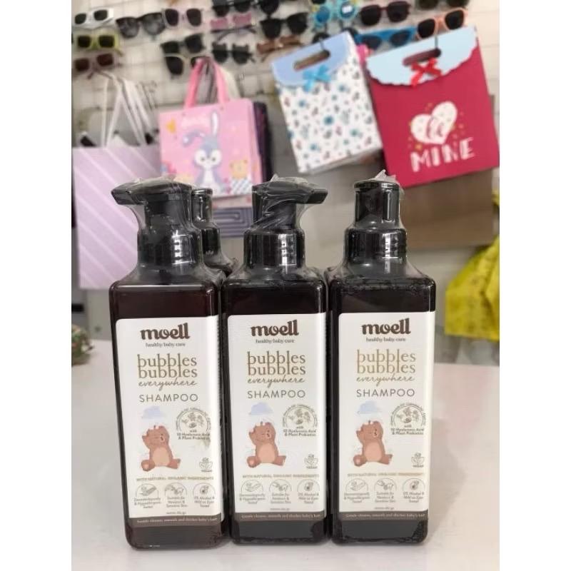 Moell Bubbles Everywhere Shampoo 185gr - Shampoo Bayi #Natural Organic calming rub hair lotion 5