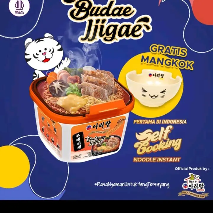 mie arirang box budae jiggae masak tanpa kompor