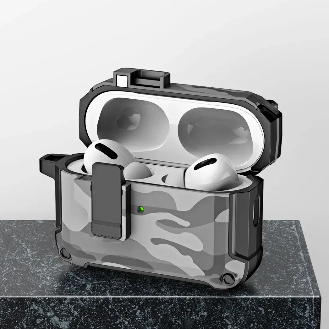 Vỏ Bảo Vệ Tai Nghe Airpods Pro 2, Thiết Kế Màu Rằn Ri, Công Tắc Từ Tính, Vỏ Bảo Vệ Chống Trầy Xước, Tương Thích Với Tai Nghe Airpods Pro Của Apple, 2023 Và 2022, Bao Gồm Phụ Kiện