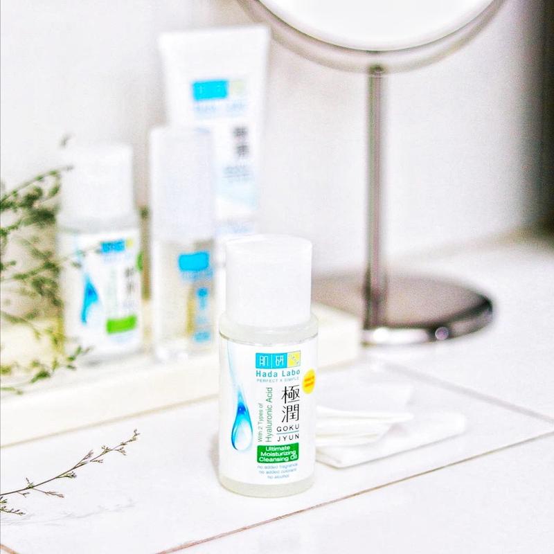 Hada Labo Gokujyun Ultimate Moisturizing Cleansing Oil 100ml⁣ Cleanser Remover Wajah 2