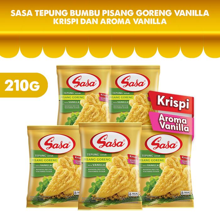 Gambar Sasa Tepung Pisang Goreng Bervitamin & Bermineral 210gr – 5 pcs dari Sasa Melezatkan Kota Administrasi Jakarta Timur Tokopedia