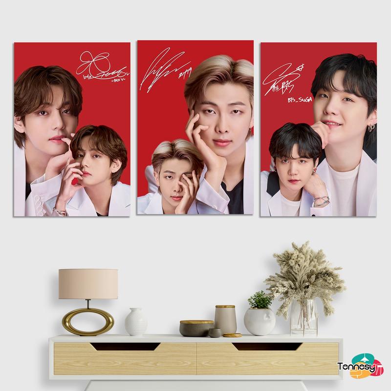 HIASAN DINDING WALL DECOR BTS RED SIGN 20x30CM PAJANGAN POSTER - Shop ...
