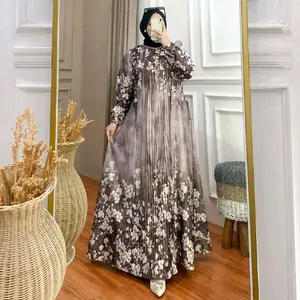 [LRS luxury] Indira dress motif terbaru2026/ gamis pesta Mewah Wanita Dewasa Remaja