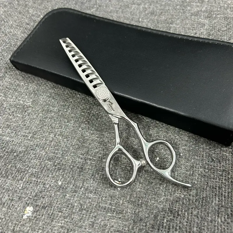Kéo tỉa thưa JAGUAR tay phải size 6.0 ăn tỉa từ 45-50% / răng thưa/răng to 45-50