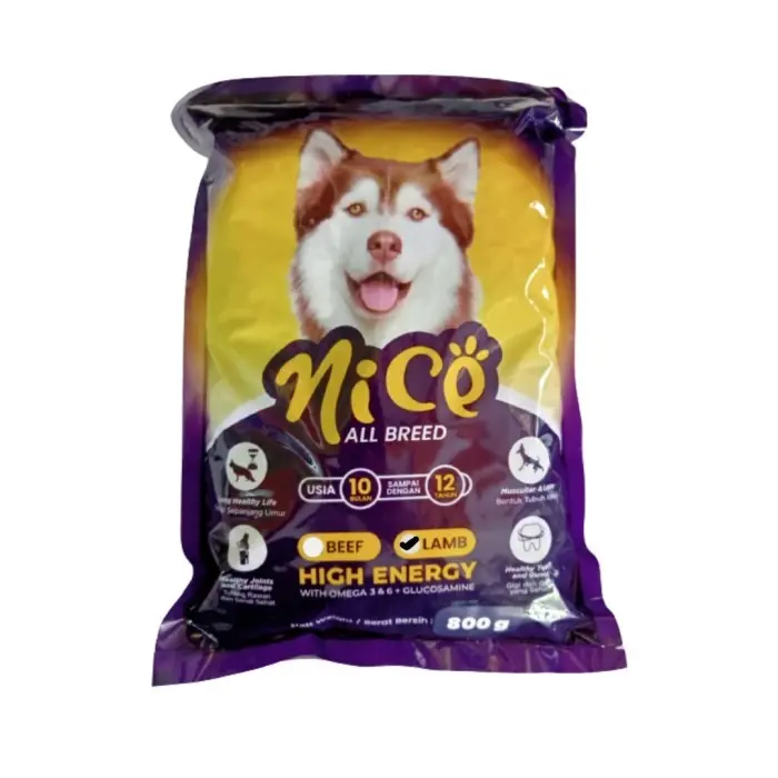 Nice Dog 800gr Lamb / Beef Makanan Anjing Dog Food 0