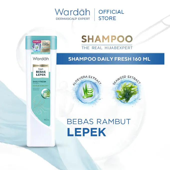 Wardah Shampoo - Mengandung ScentLock Fragrance - Wangi Tahan Lama 2