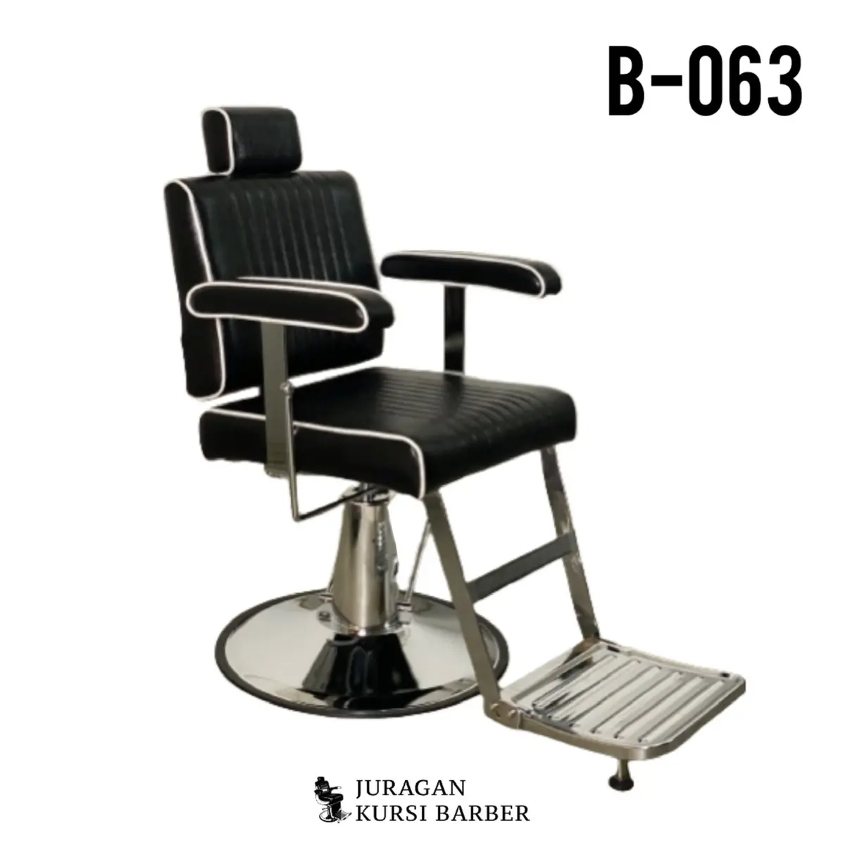 Kursi Barbershop Hidrolik / Kursi Pangkas Rambut / Kursi Salon - Model B063