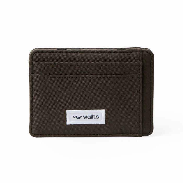 Gambar Wallts Porta Magic Wallet Brown Khaki -  Dompet Sulap Tipis Pria Wanita Money Clip Kartu dari Wallts Kota Bandung Tokopedia