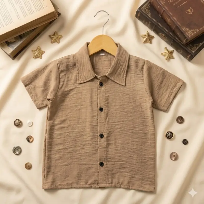 Kemeja polo linen (SAJA)