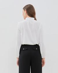 Gambar VALINO LADIES BLOUSE LONG SLEEVE RUFFLE PUTIH - D-EAGB22-A5 - 12 dari VALINO ID Kota Administrasi Jakarta Timur 2 Tokopedia