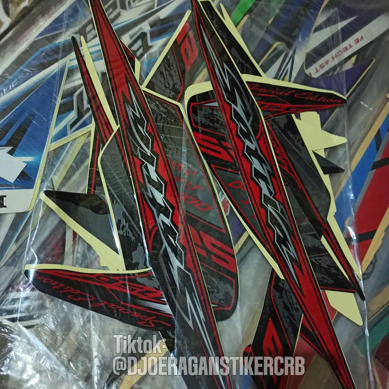Striping Satria Fu 2012 SE Special Edition Stiker Motor Suzuki Satria Fu F150 2012 Fu Barong Motorcycle 1