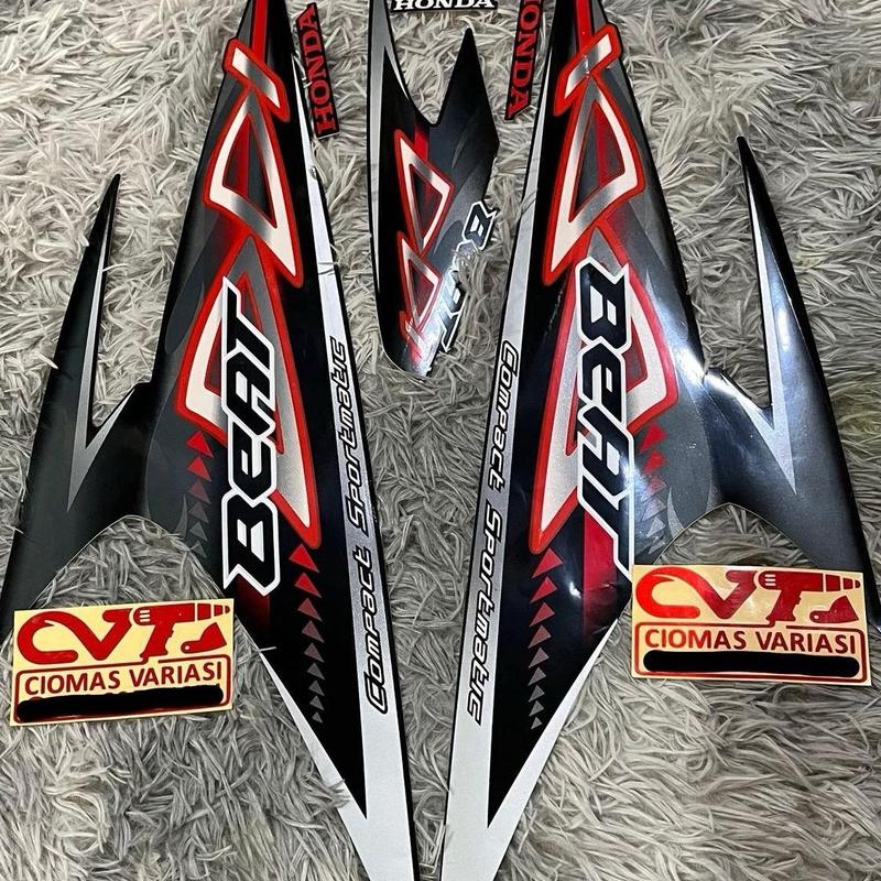 Stiker striping body motor beat karbu 2012 Motorcycle 1
