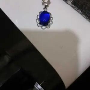 Aksesoris Liontin Bandul Blue safir Dimensi 16×12