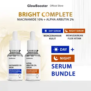 Serum Anti Noda Hitam & Flek Wajah – Kombinasi Niacinamide 10% + Alpha Arbutin 2% untuk Wajah Cerah & Glowing [Resmi BPOM]