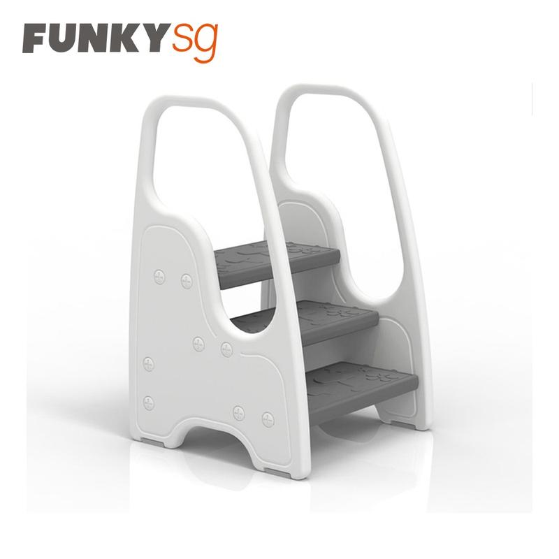 Child Safety Triple Step Stool 0