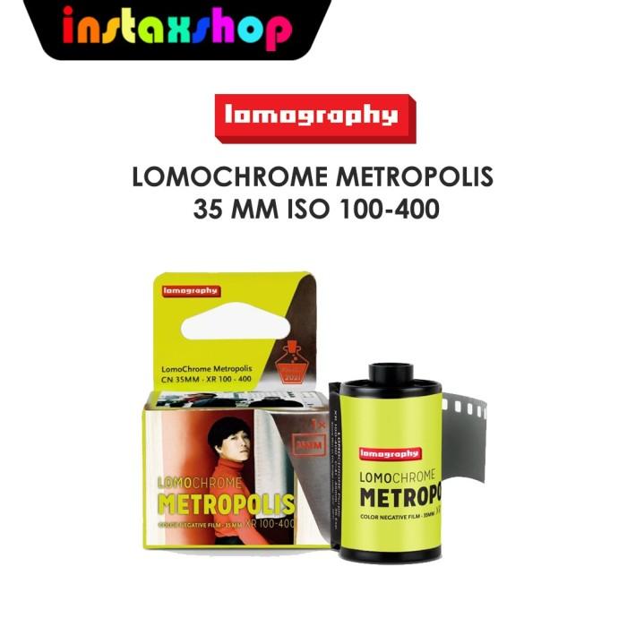 Gambar Lomography LomoChrome Metropolis 35 mm ISO 100-400 dari Instaxshop Kota Bandung Tokopedia