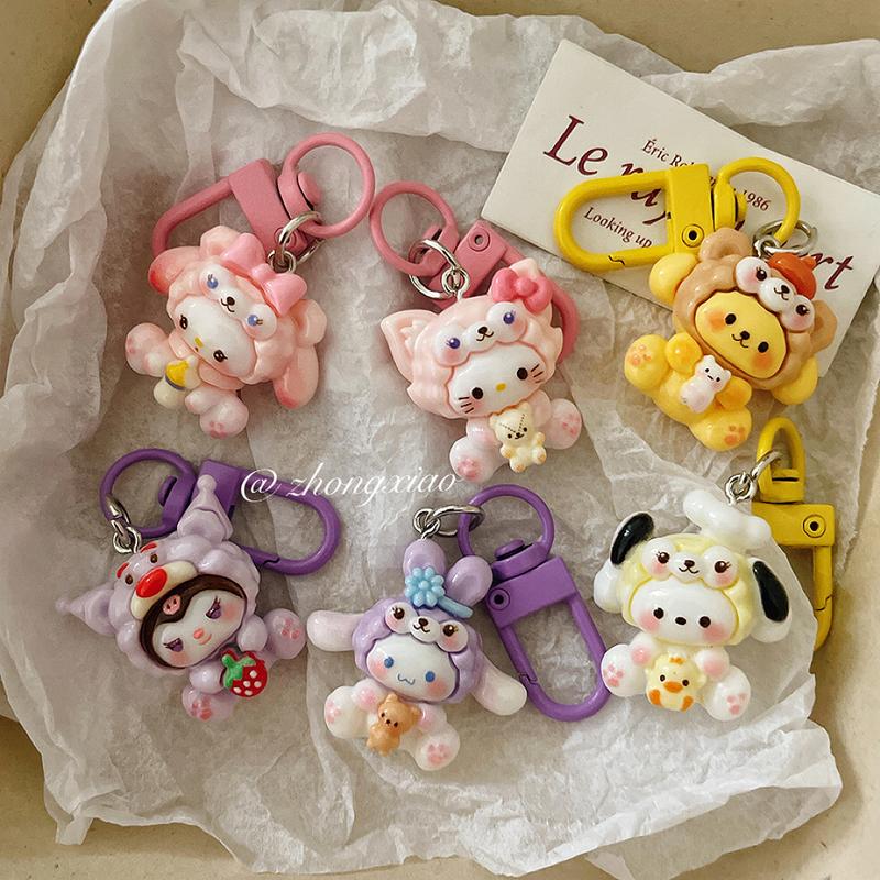 Đồ chơi nhỏ anime siêu dễ thương Mô hình hoạt hình đáng yêu với thiết kế độc đáo và màu sắc rực rỡ